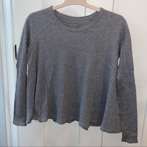 Free people waffle top